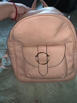 Cute pink backpack