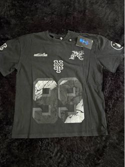 Black and white new york hellstar tee