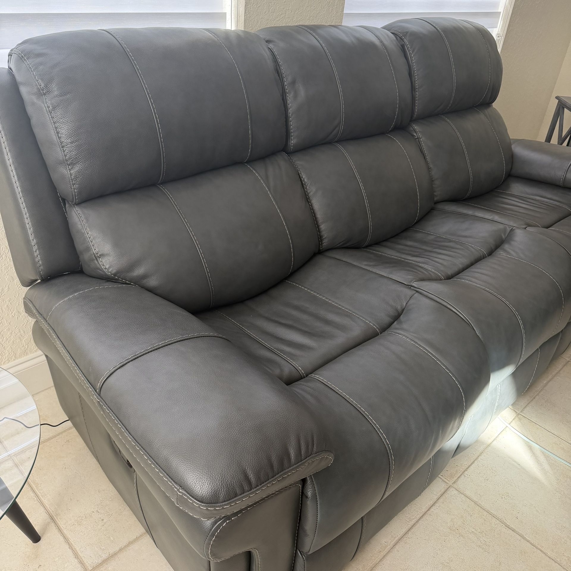 Leather Sofa And Loveseat