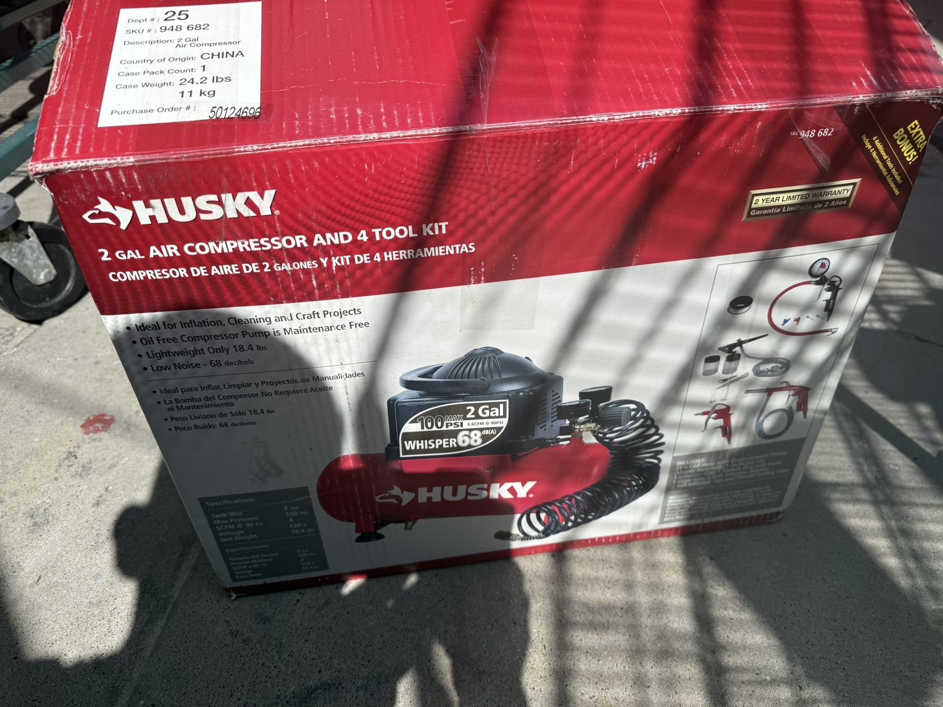 Husky Compressor