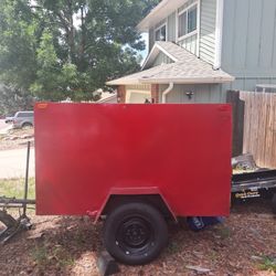 Enclosed Trailer With Brand New Rims And Tires!  Bigger On The Inside Than It Looks