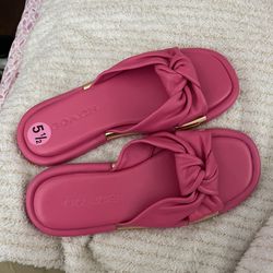 Brand New Never Worn Women’s Coach Sandals