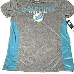 Miami Dolphins Heat Gear Team Small T-shirt 