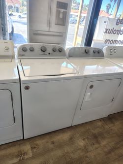 Whirlpool  top load washer gas dryer súper capacity In Excellent Working Condition