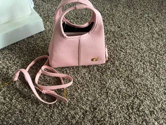 Pink handbag