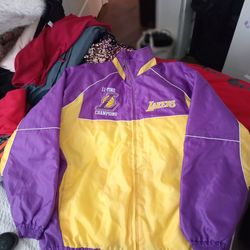 2xl/2eg nba champion ship laker jacket