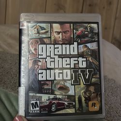 Grand Theft Auto Ps3 Game