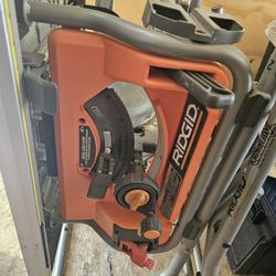 RIGID Table Saw. ** Like New**