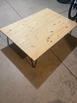 Wood table