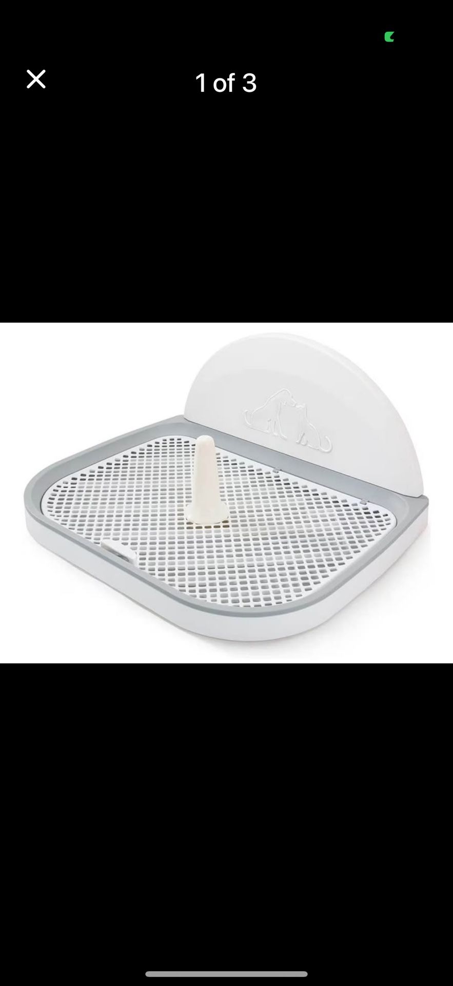 New In Box HIPIPET Puppy Dog Potty Tray