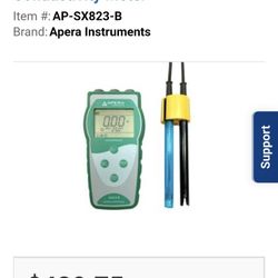 Apera SX823-B Multiparameter Portable  PH/ Conductivity Meter