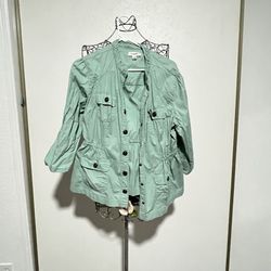 dressbarn Green jacket size L