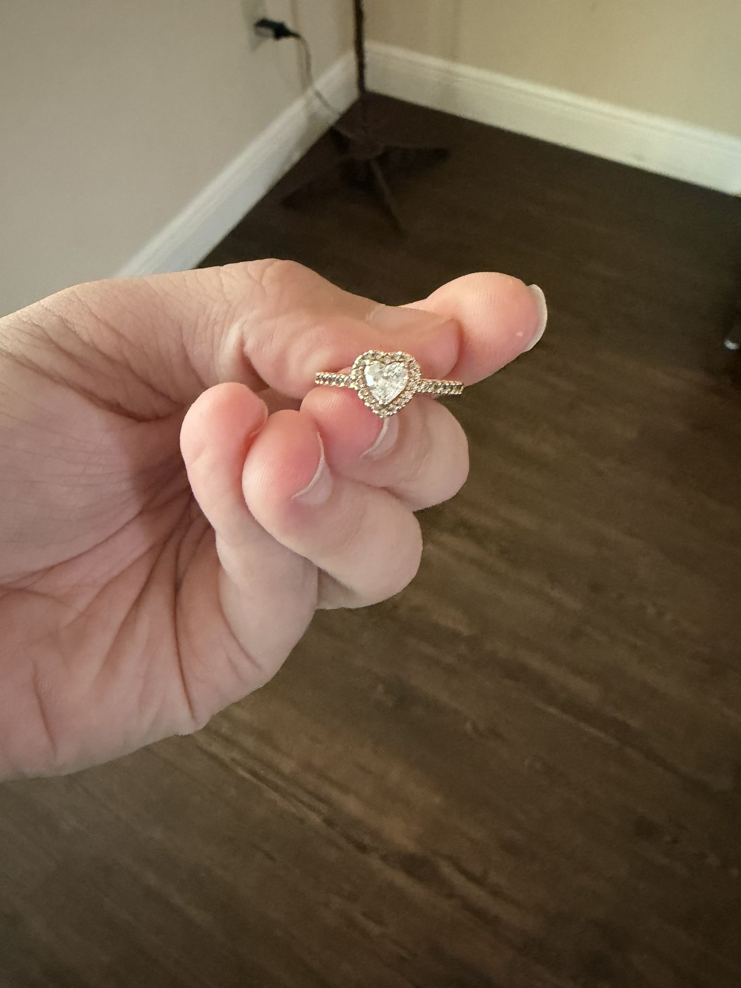 Rose Gold Pandora Ring