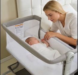 3 in 1 Bedside Bassinet for Baby - Garvee