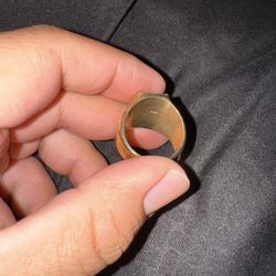 Gold Platted Size 12 Ring