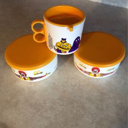 McDonalds 1980’s (cup & bowls) Best Offer