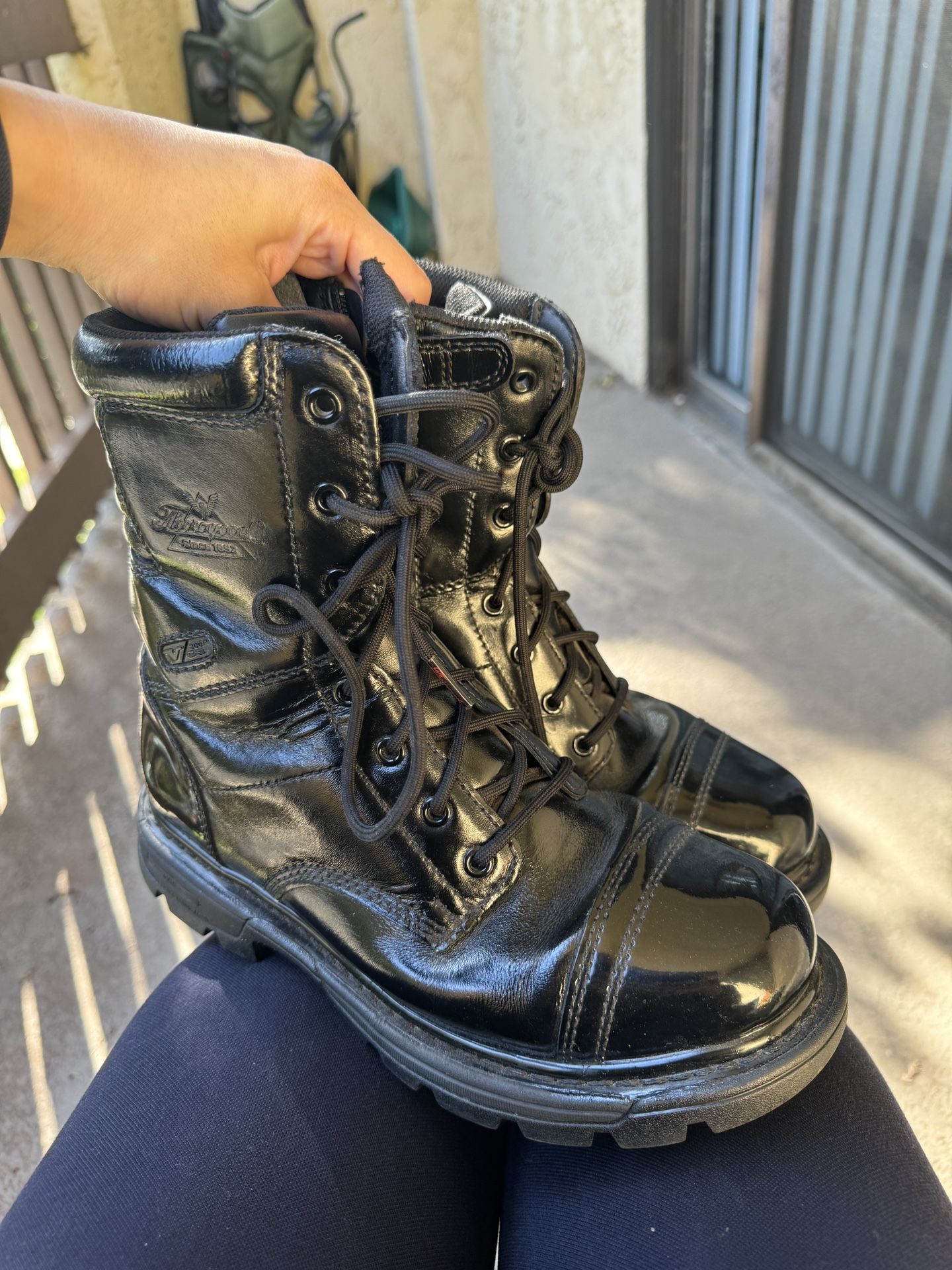 Men's Thorogood Trooper Jump Side-Zip Boots