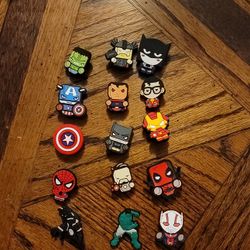 Marvel Charms For Crocs