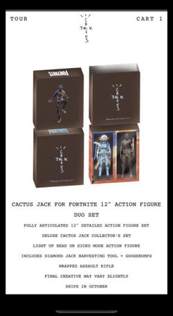 Travis scott fornite figure