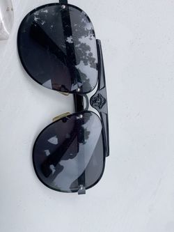 Medusa Logo Shield Sunglasses
