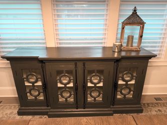 Grey Buffet Table