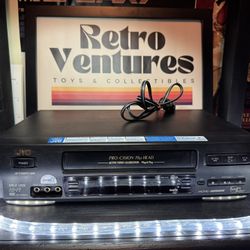 JVC VP-655U 4 Head VCR Tested and Working No Remote