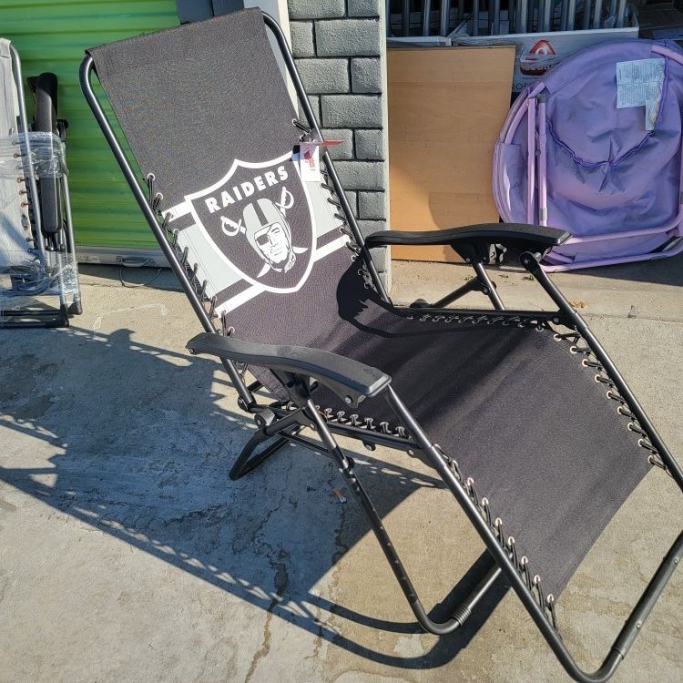 NFL Raiders Zero Gravity Lounger for Sale in Westminster CA