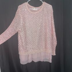 Pink Sparkly Shirt