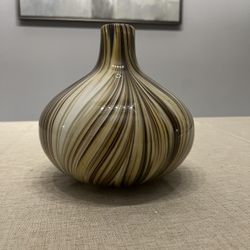 Multicolored Glass Vase