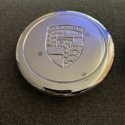 Chrome Porsche Fuchs Cap Set