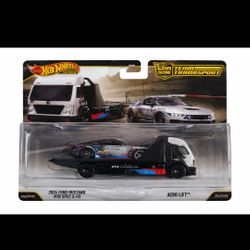 Hot Wheels Team Transport – 2024 Ford Mustang RTR Spec 5-FD & Aero Lift