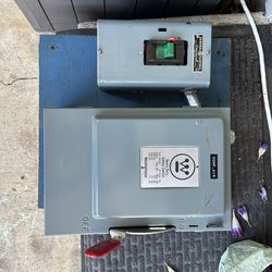 Used General Electric Control Heavy Duty Safety Switch