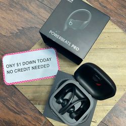 Beats Powerbeats Pro Bluetooth Earbuds - PAY $1 To Take It Home - Pay the rest later