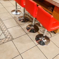 Red Bar Stools