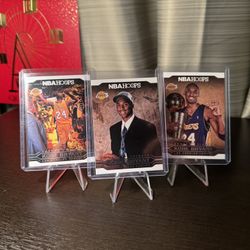 Kobe Bryant Career Tribute x3 Cards