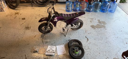 Slightly modded razor SX 500