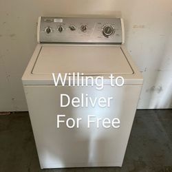 )))Whirlpool Heavy Duty Washer Super Capacity Plu 