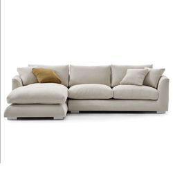 Feather Cloud Sectional Sofa Couch - Very Comfortable - FREE CURBSIDE DELIVERY!