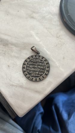 925 Silver Islam Muslim Pendant