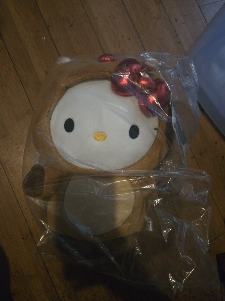 Hello Kitty Kidrobot Reindeer Plushie