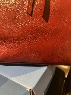 APC Red Vera Shoulder Bag