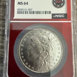 1883 O Morgan Silver Dollar