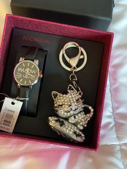 Rocawear gift set watch and keychain