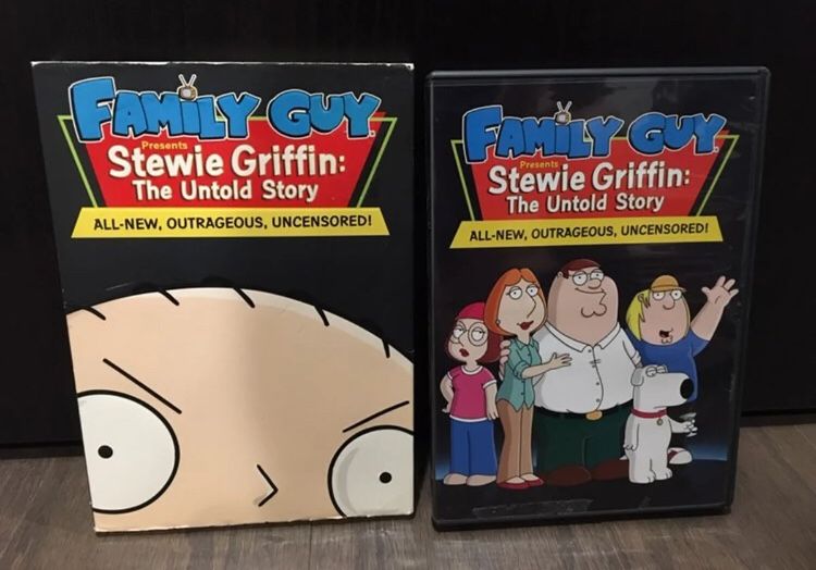 Family Guy Stewie Griffin the Untold DVD
