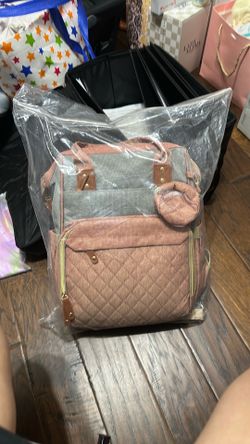 Baby diaper backpack