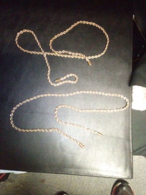 2 Stainless Steel Rope Chains