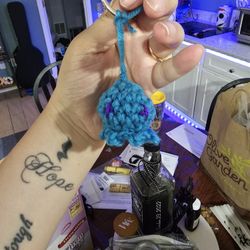 Baby octopus keychains