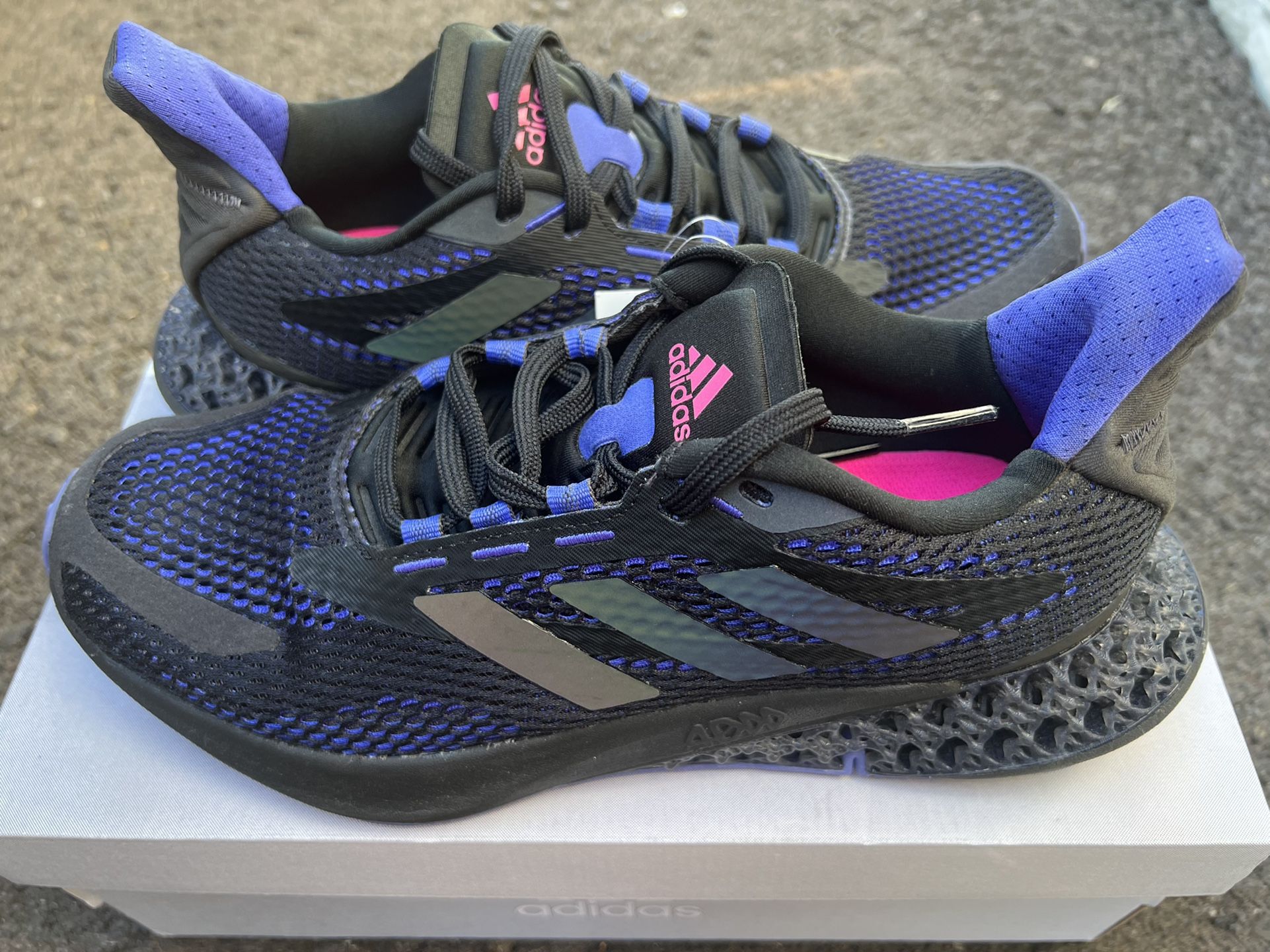 Adidas Mens Shos , Size # 7.5 , Or Women Size # 9 , $ 50 Firn In Price