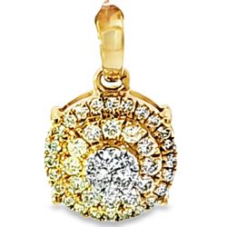 Round Shape Elegant Gift Pendant