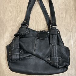Vintage 90s genuine leather bag